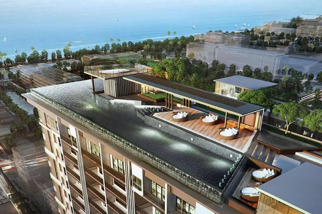 The Base Condo Center Of Pattaya Rooftop Swimming Pool-1