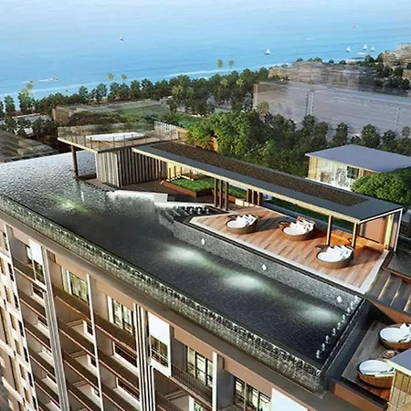 The Base Condo Center Of Pattaya Rooftop Swimming Pool-2