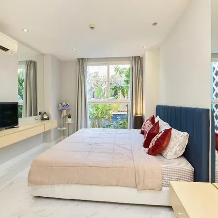 Pattaya Jomtien Apartments L Guest Friendly L Waterpark Gym Sauna Jacuzzi-2