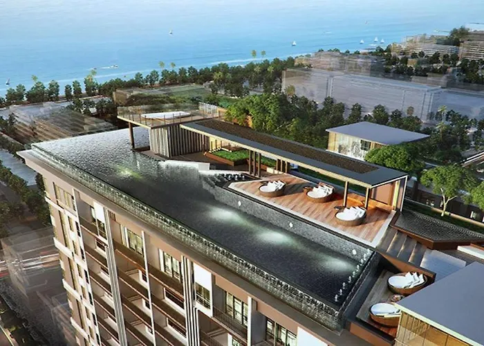 The Base Condo Center Of Pattaya Rooftop Swimming Pool, Thailandia